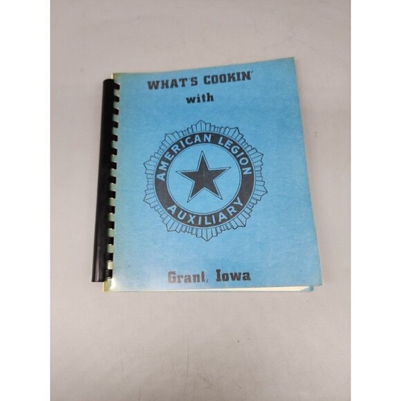 What's Cookin With American Legion Auxiliary Grant, Iowa Cookbook 1969 - Picture 1 of 8